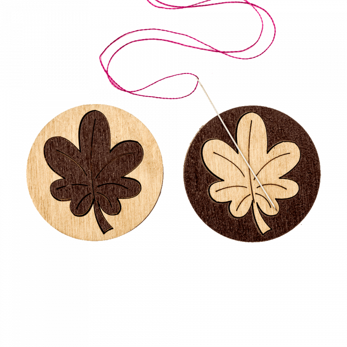 Магнитный двухсторонний держатель для игл ВОЛШЕБНАЯ  СТРАНА FLMH-006(W), 3.5см